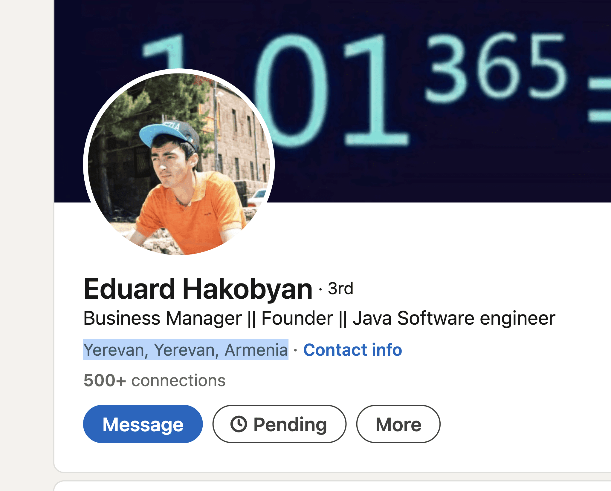 Scammer Profile