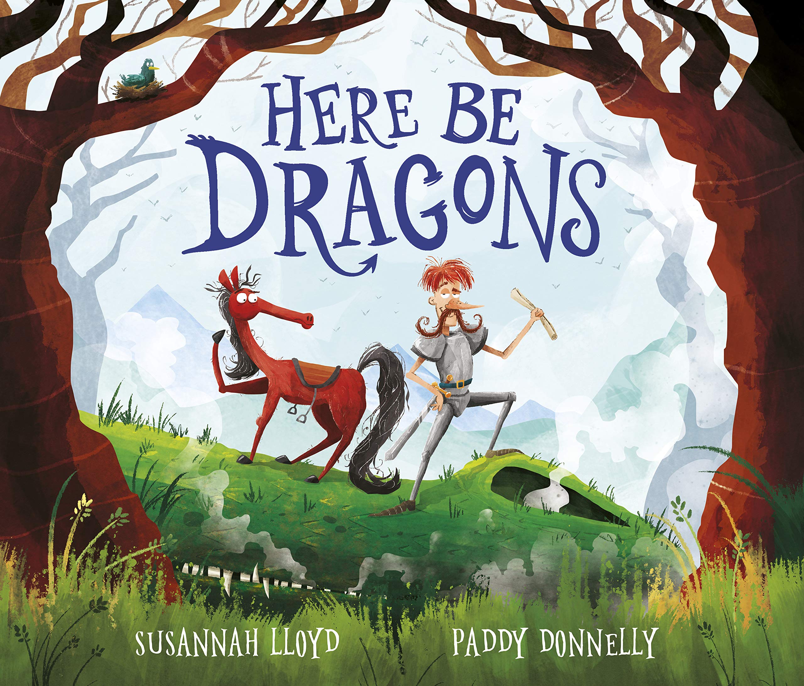 Here Be Dragons book cover by Susannah Lloyd (Author), Paddy Donnelly
(Illustrator)